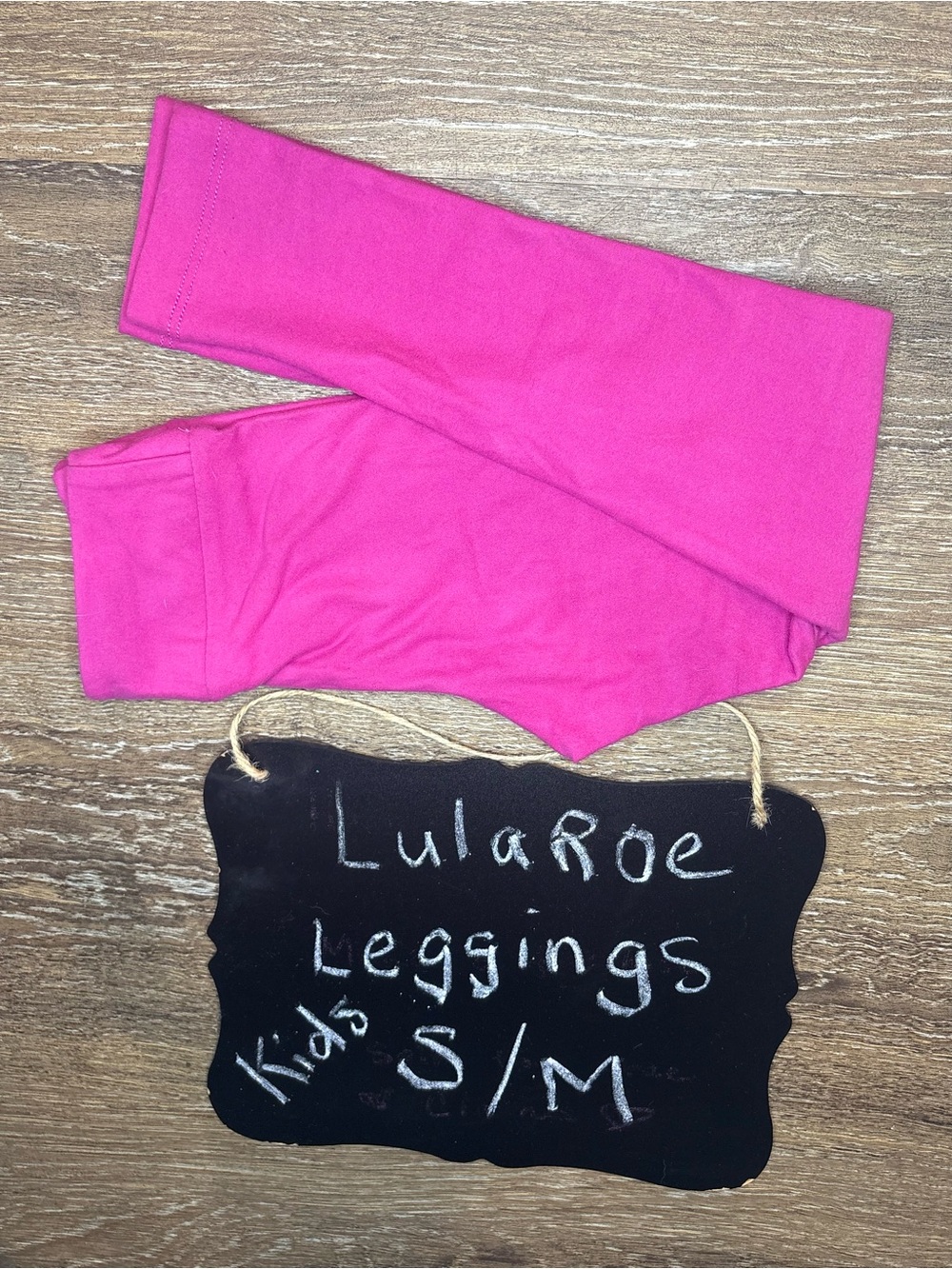 LuLaRoe Kids Hot Pink Leggings💖